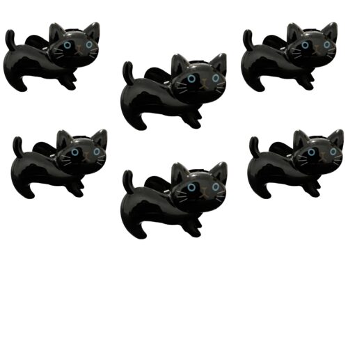 Broche Pinza Gatito Gato Ropa Fotos Color Negro
