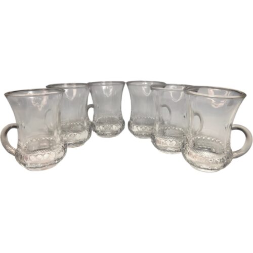 taza vidrio estilo turco x 6 unidades