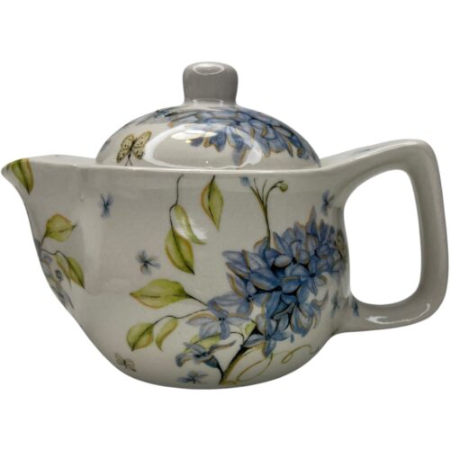 Tetera de porcelana con infusor de acero inoxidable 380cc Jacinta